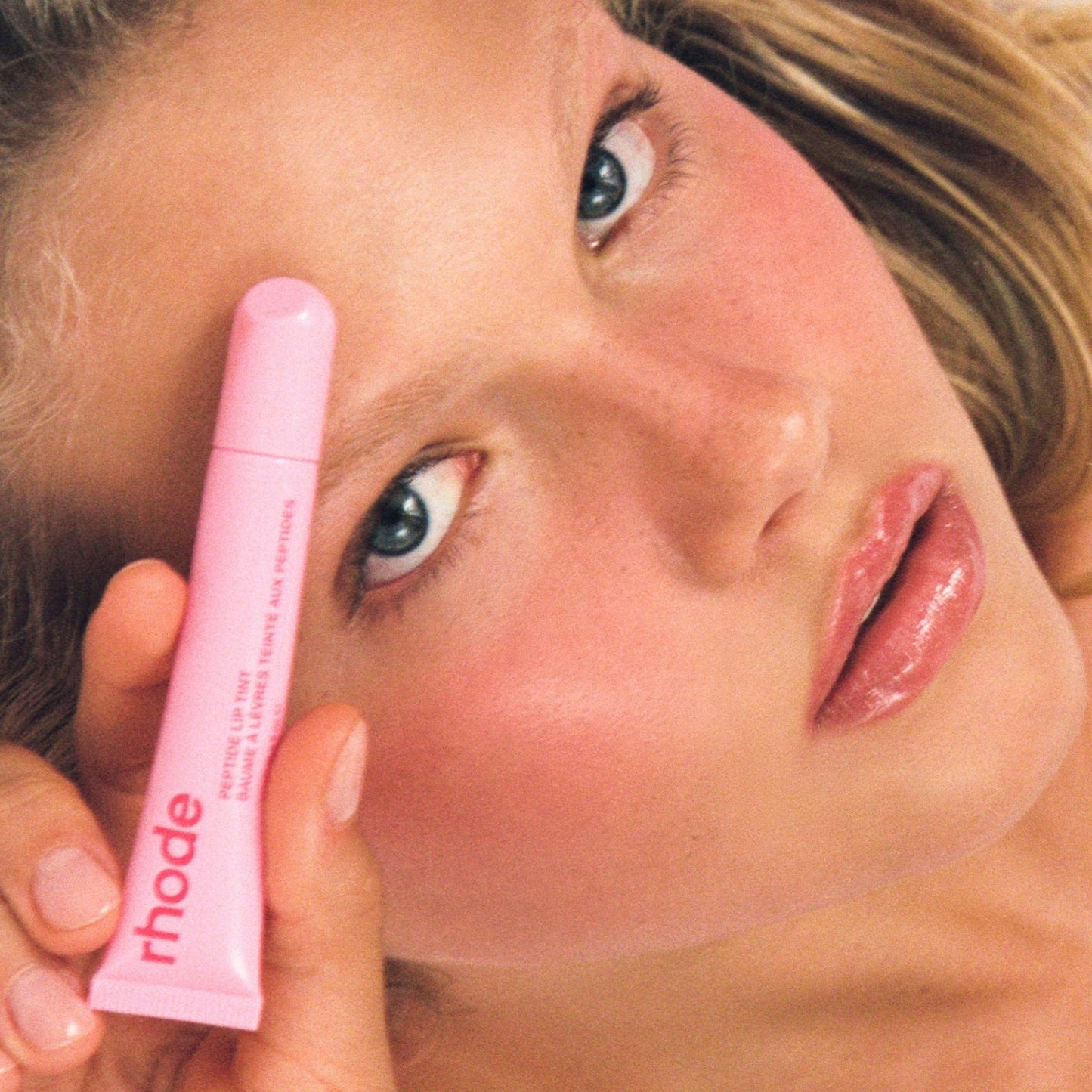 rhode Peptide Lip Tint with Snap-On Lip Case – Hydrating Glossy Lip Tint & MagSafe Silicone Phone Lip Holder
