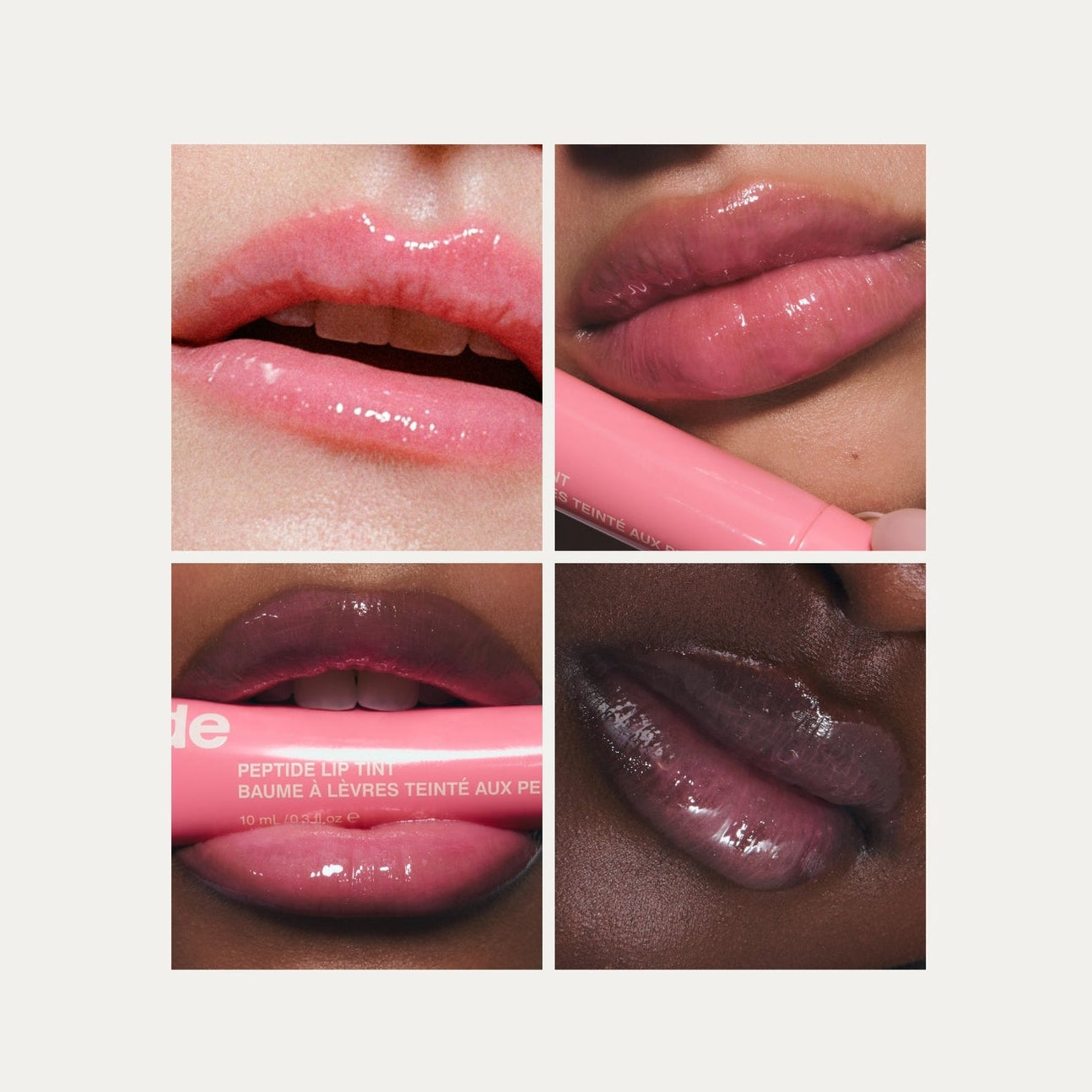 rhode Peptide Lip Tint with Snap-On Lip Case – Hydrating Glossy Lip Tint & MagSafe Silicone Phone Lip Holder