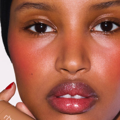 rhode Peptide Lip Tint with Snap-On Lip Case – Hydrating Glossy Lip Tint & MagSafe Silicone Phone Lip Holder